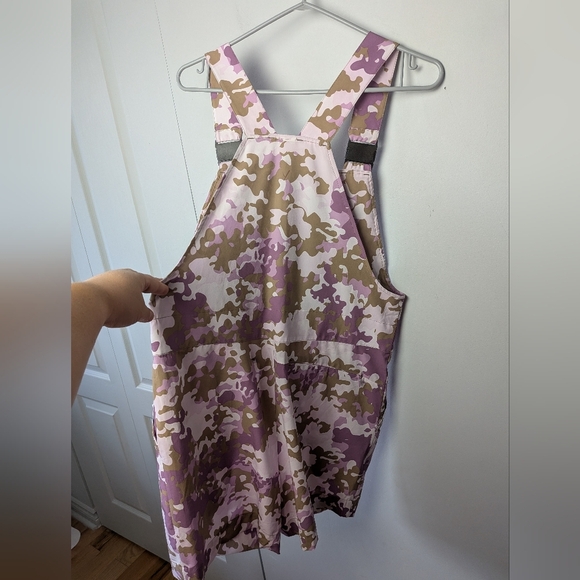 NWT ! INDYEVA VANE Short Overalls Camo Size Small Color Purple, Green And Cream - Picture 9 of 15